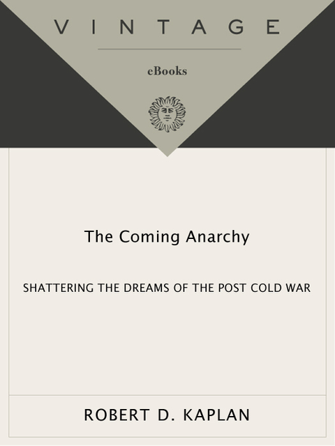 Cover image for book The Coming Anarchy