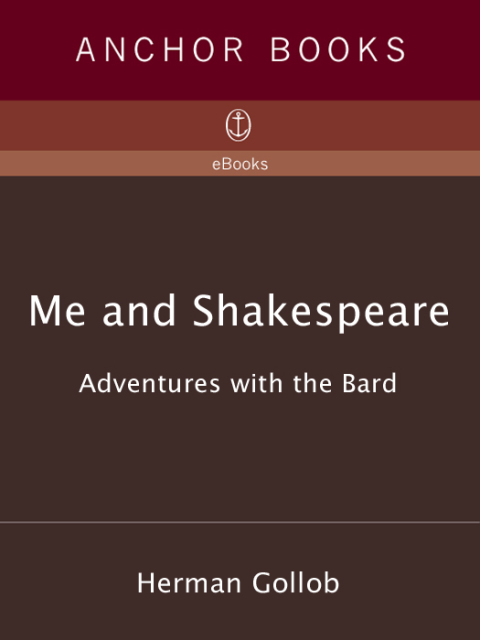 Cover image for book Me and Shakespeare