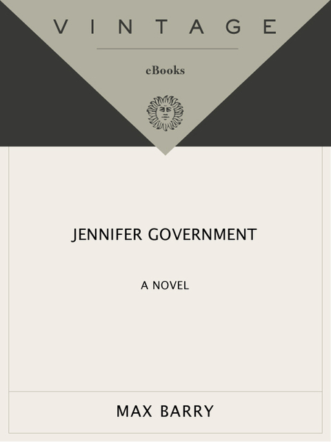 Cover image for book Jennifer Government