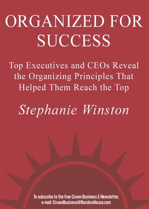 Cover image for book Organized for Success