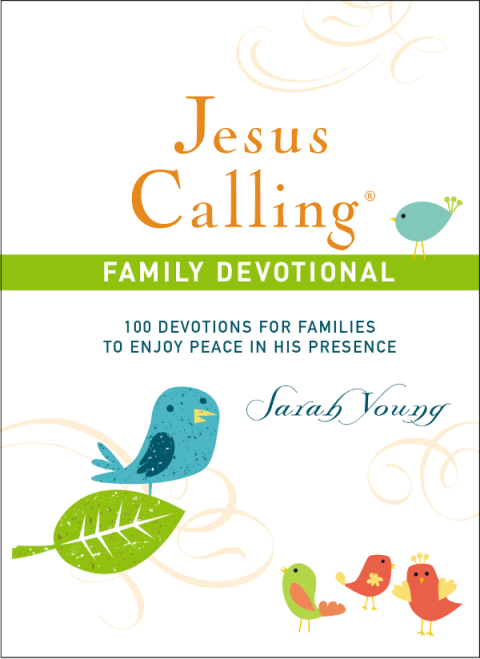 Cover image for book Jesus Calling, Family Devotional, with Scripture references