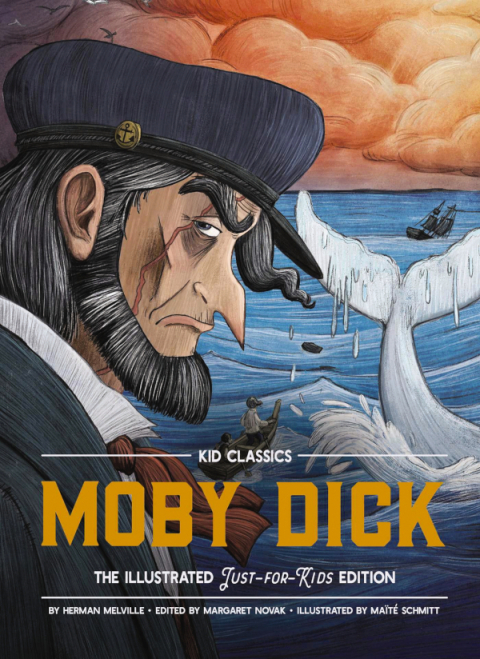Cover image for book Moby Dick - Kid Classics