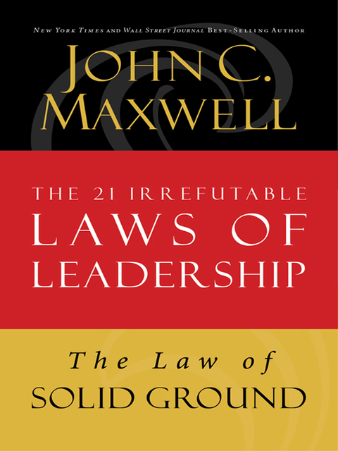 Cover image for book The Law of Solid Ground