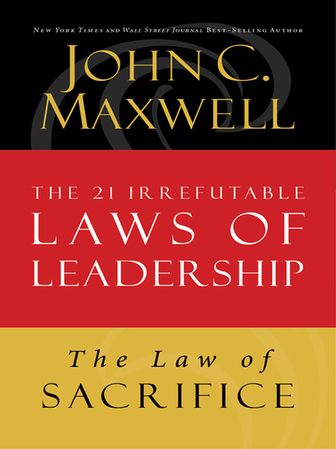 Cover image for book The Law of Sacrifice