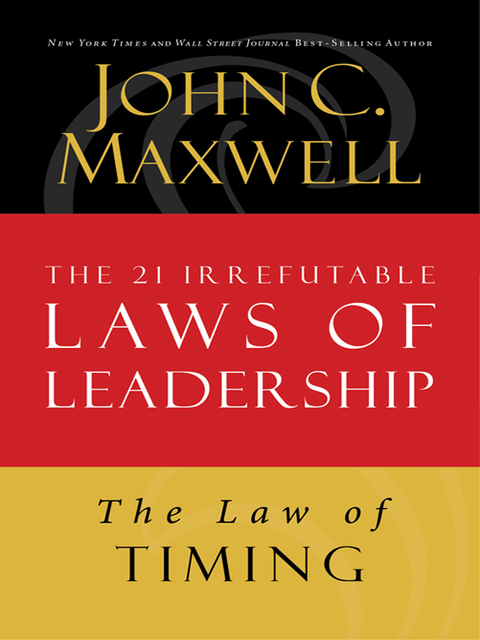 Cover image for book The Law of Timing
