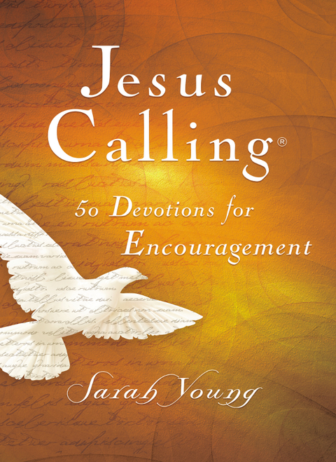 Cover image for book Jesus Calling, 50 Devotions for Encouragement, with Scripture References