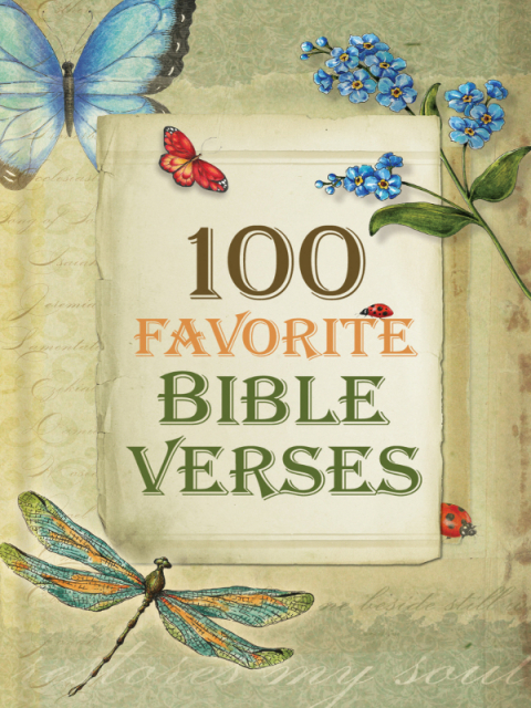 Cover image for book 100 Favorite Bible Verses