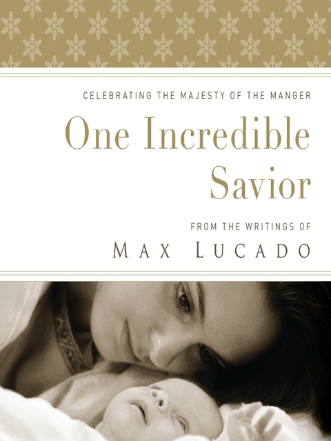 Cover image for book One Incredible Savior