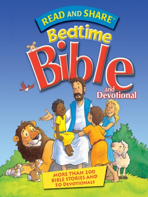 Cover image for book Read and Share Bedtime Bible and Devotional