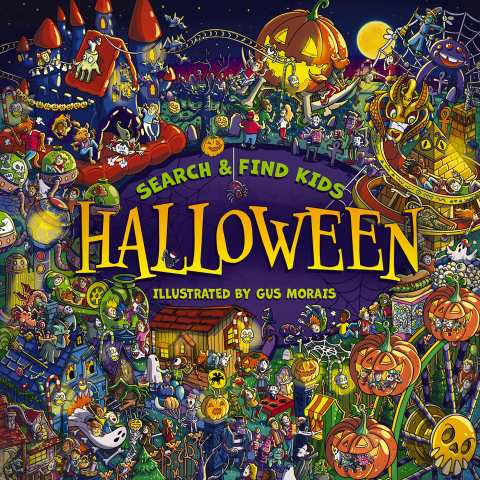 Cover image for book Halloween Search-and-Find Adventures