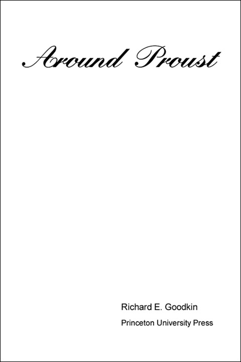 Cover image for book Around Proust