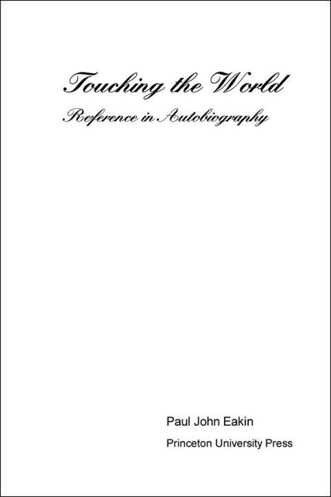 Cover image for book Touching the World
