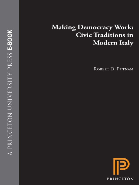Cover image for book Making Democracy Work