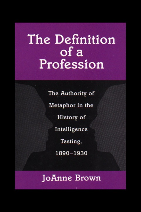 Cover image for book The Definition of a Profession