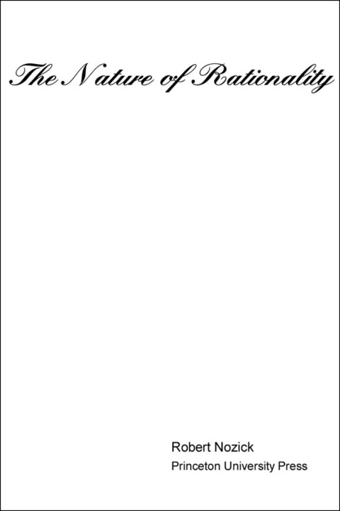 Cover image for book The Nature of Rationality