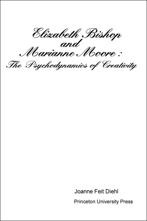 Cover image for book Elizabeth Bishop and Marianne Moore