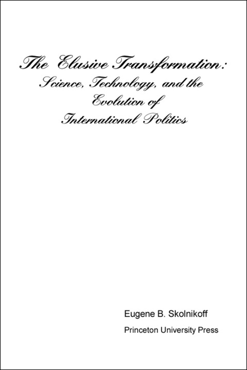 Cover image for book The Elusive Transformation