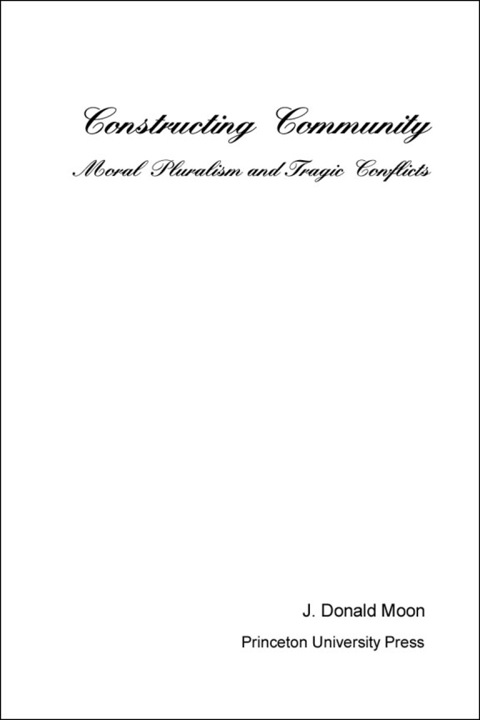 Cover image for book Constructing Community