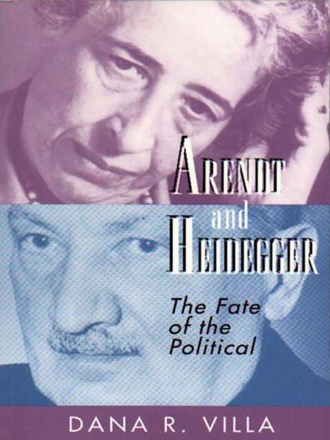 Cover image for book Arendt and Heidegger