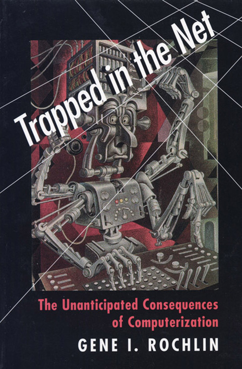 Cover image for book Trapped in the Net