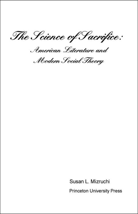 Cover image for book The Science of Sacrifice
