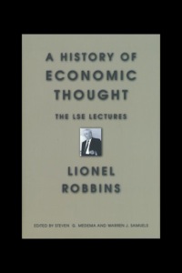 Cover image: A History of Economic Thought 9780691012445