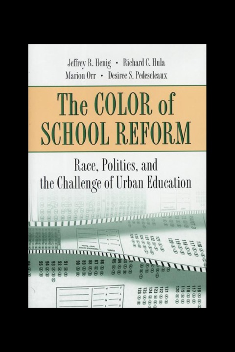Cover image for book The Color of School Reform