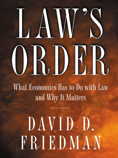 Cover image for book Law's Order