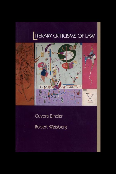 Cover image for book Literary Criticisms of Law