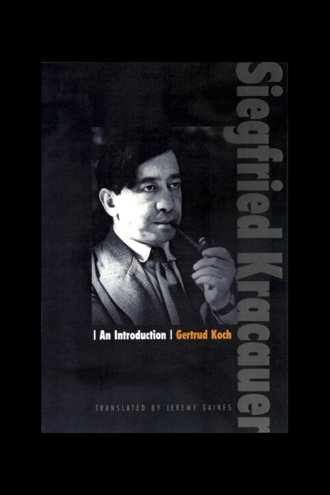 Cover image for book Siegfried Kracauer