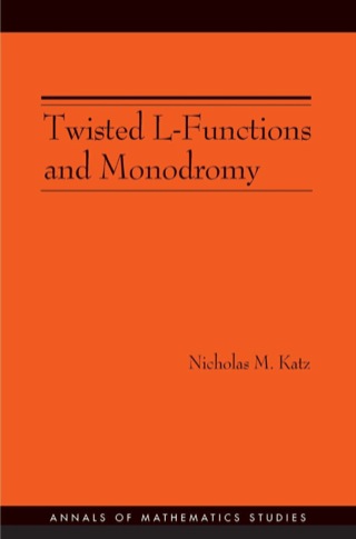 Twisted L-Functions and Monodromy