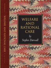 Cover image: Welfare and Rational Care 9780691092522