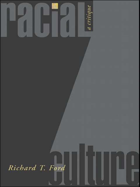 Cover image for book Racial Culture