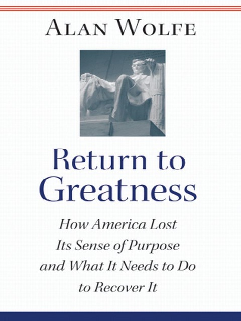 Cover image for book Return to Greatness