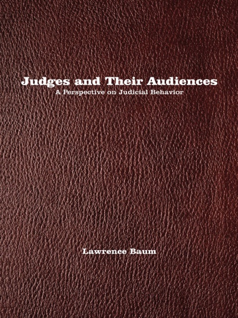 Cover image for book Judges and Their Audiences