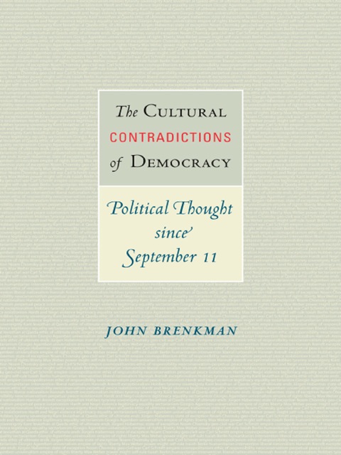 The Cultural Contradictions of Democracy