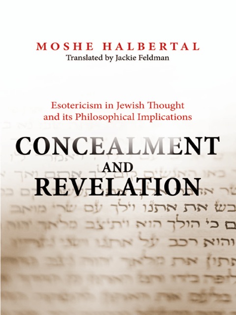 Cover image for book Concealment and Revelation