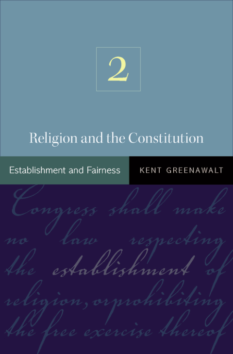 Cover image for book Religion and the Constitution, Volume 2