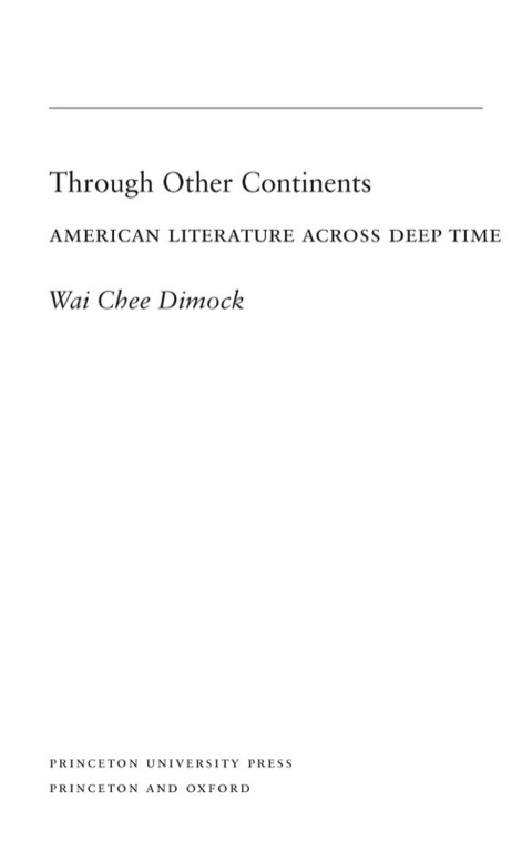 Cover image for book Through Other Continents