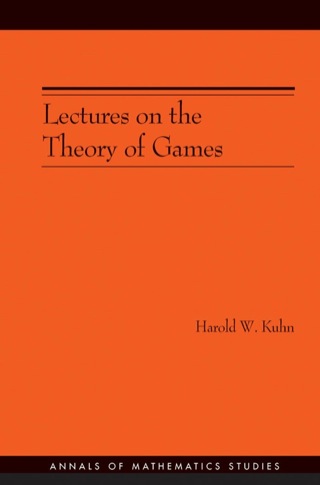 Lectures on the Theory of Games