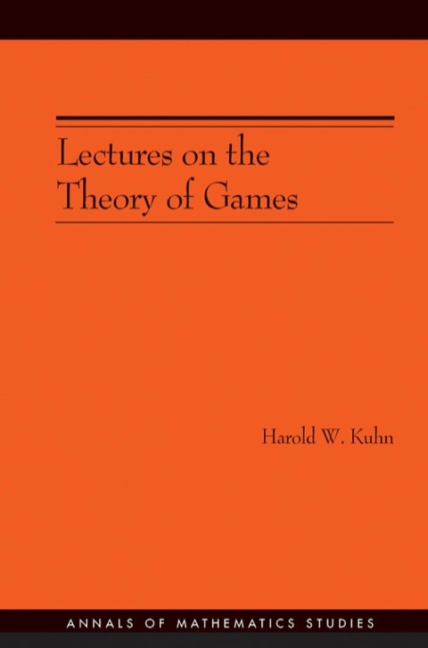 Cover image for book Lectures on the Theory of Games