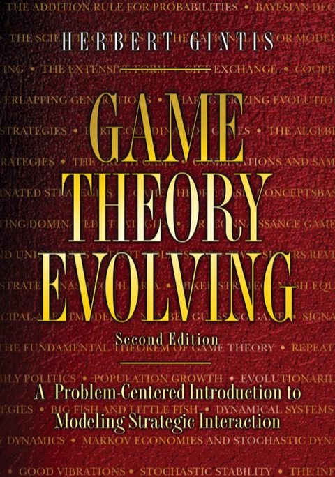 Cover image for book Game Theory Evolving