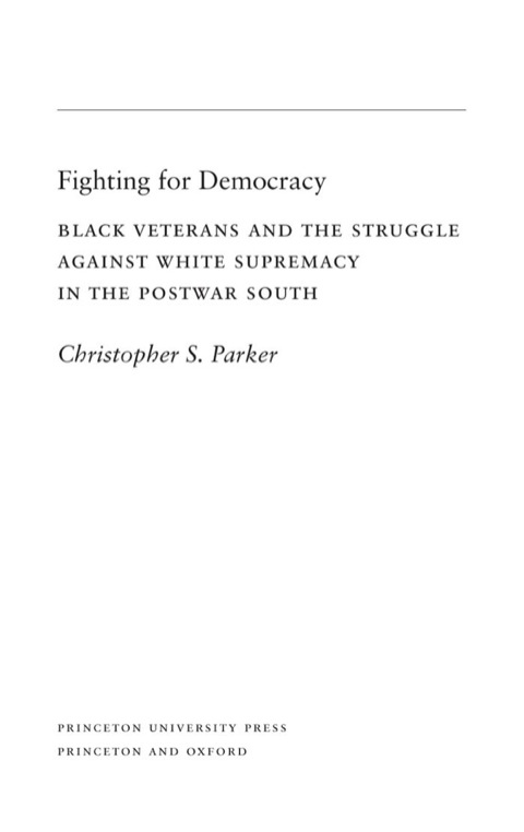 Cover image for book Fighting for Democracy