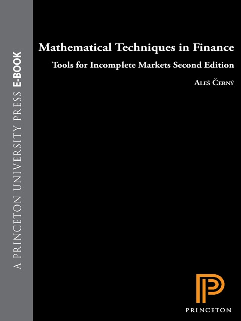 Cover image for book Mathematical Techniques in Finance