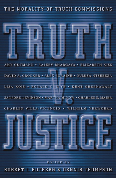 Cover image for book Truth v. Justice