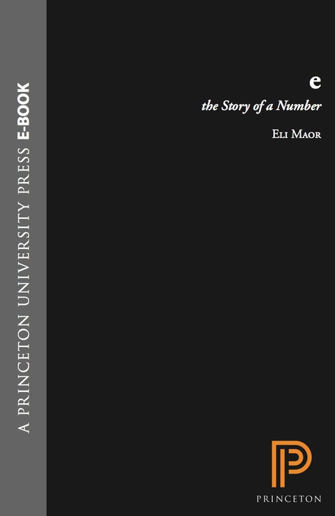 Cover image for book e: The Story of a Number