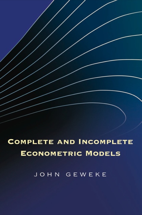 Cover image for book Complete and Incomplete Econometric Models
