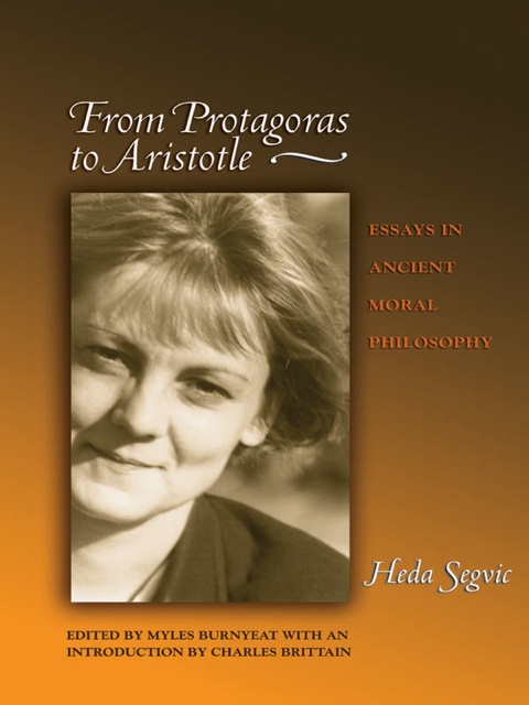 Cover image for book From Protagoras to Aristotle