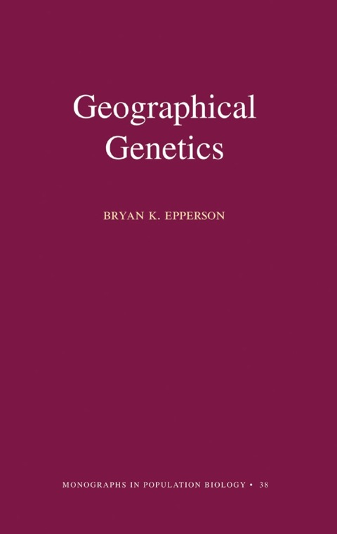 Cover image for book Geographical Genetics
