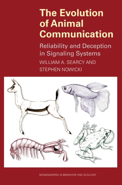 Cover image for book The Evolution of Animal Communication